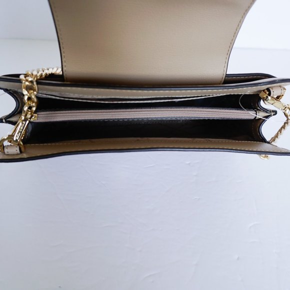 Michael Kors Mott L Xbody Leather Bag Bisque - Picture 5 of 8